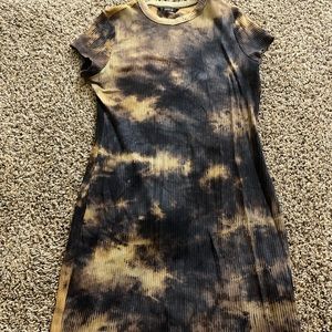 Brown marble dress (pretty short)